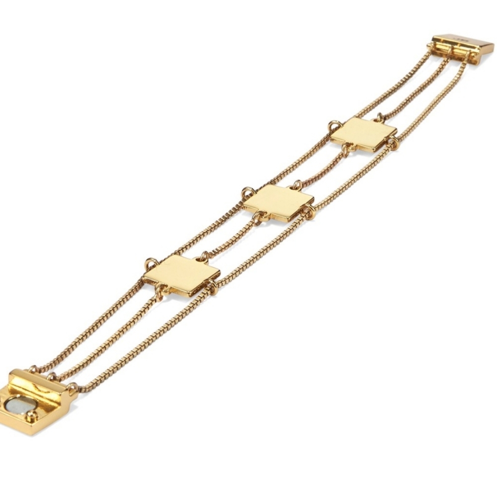 🎁NWT: Jenny Bird Gold Chain & Station Bracelet
